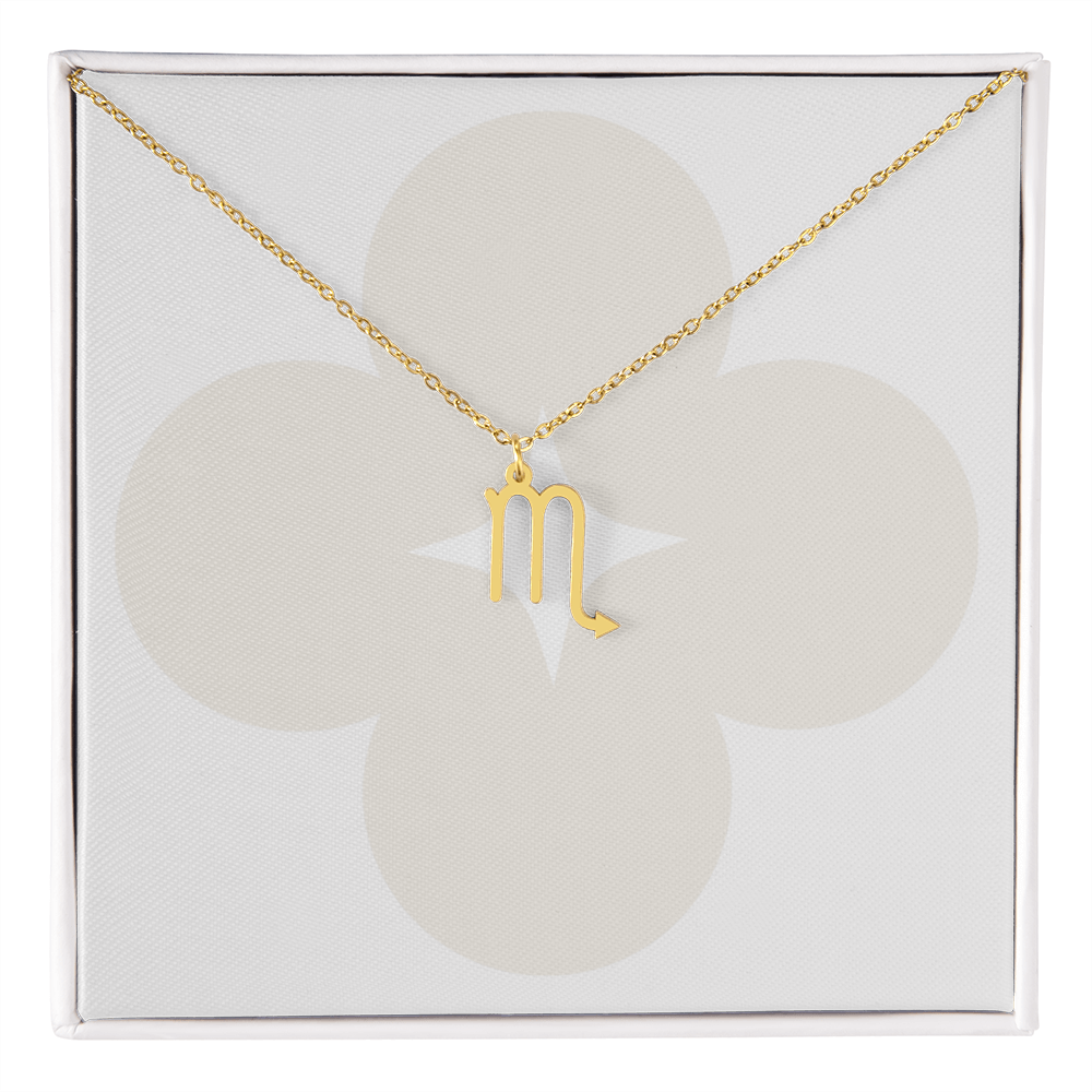 The Celestial Signature Necklace – Your Zodiac, Reimagined in Timeless Luxury