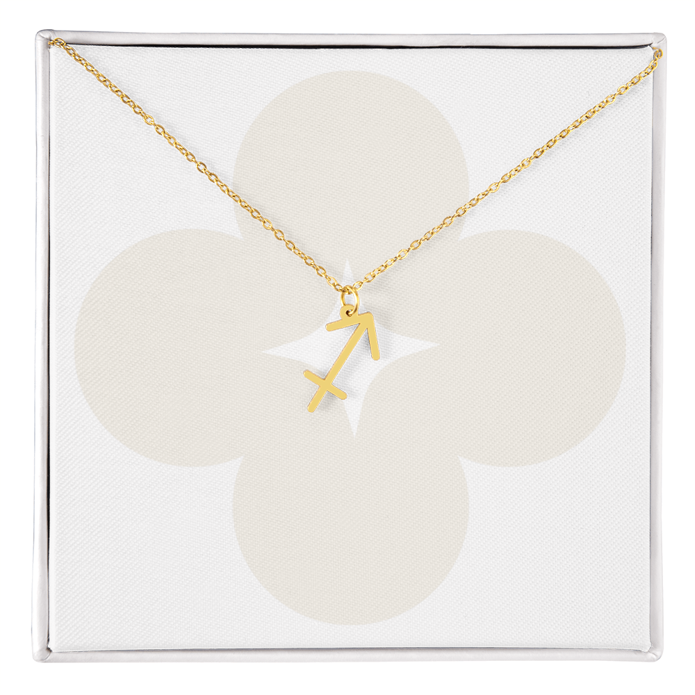 The Celestial Signature Necklace – Your Zodiac, Reimagined in Timeless Luxury