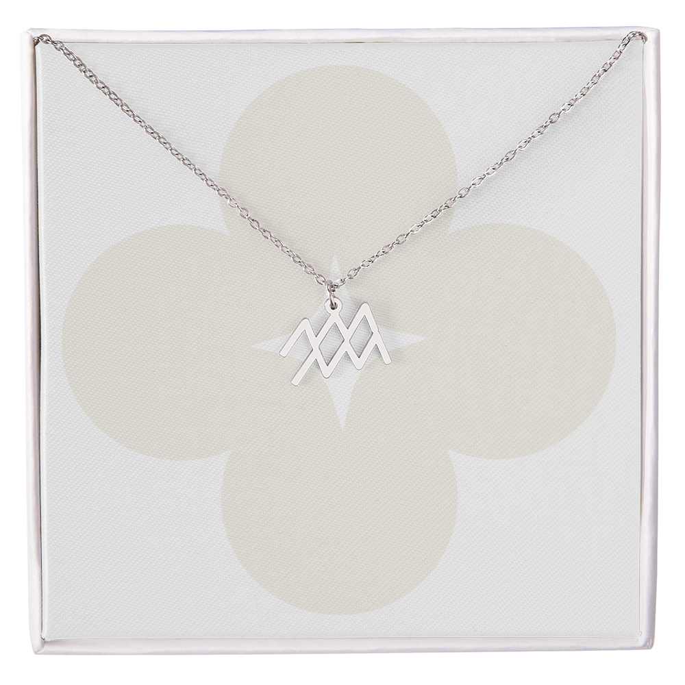 The Celestial Signature Necklace – Your Zodiac, Reimagined in Timeless Luxury