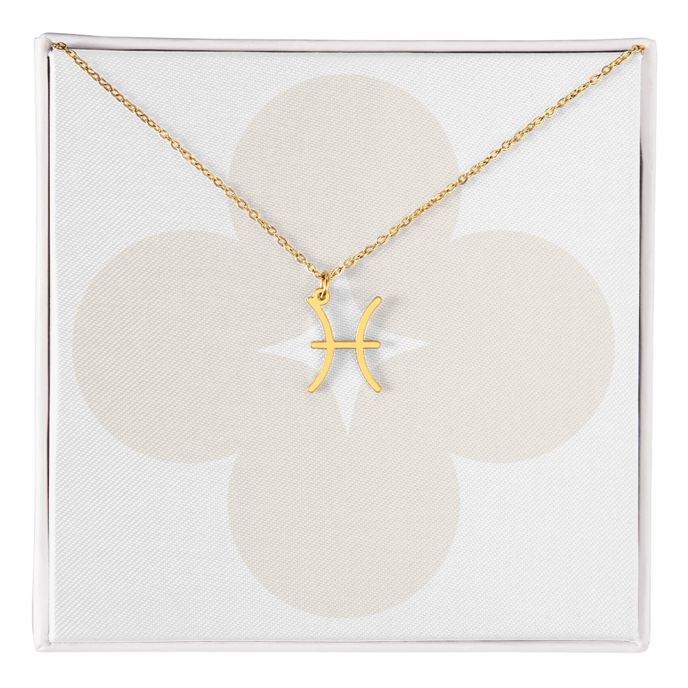 The Celestial Signature Necklace – Your Zodiac, Reimagined in Timeless Luxury