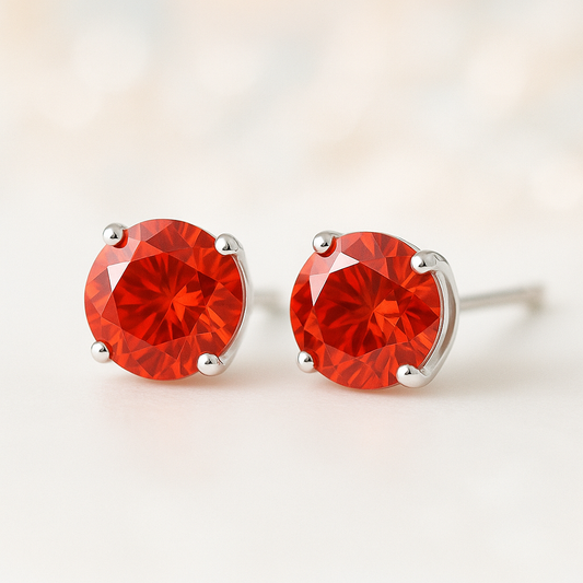 The Ember Studs – Sparks of Celestial Fire